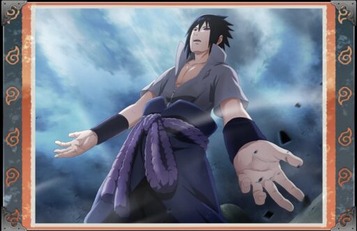 ナルトとサスケ 最終回 激レア]NARUTO カード 海外 外国 海外